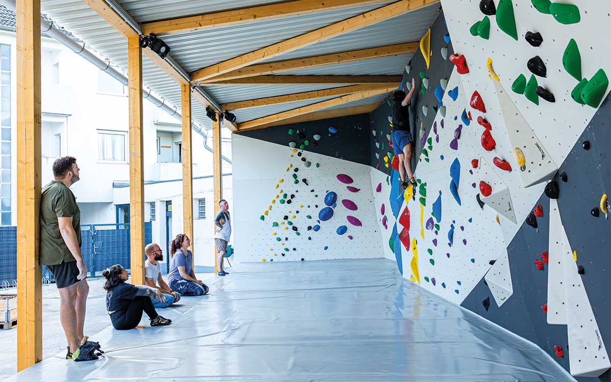 Aussen-Boulderbereich